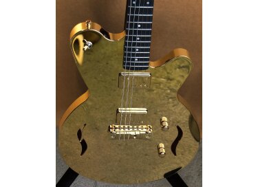 Liquid Metal Guitars 18 K gold guitar, GGG #001