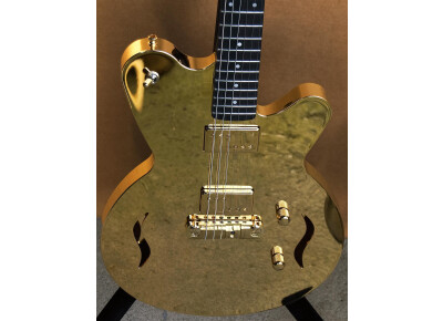 Liquid Metal Guitars 18 K gold guitar, GGG #001