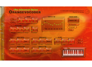 Prosoniq Orange Vocoder 10th Anniversary Edition