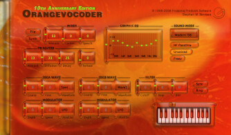 Orange Vocoder & morph AudioUnit Updated