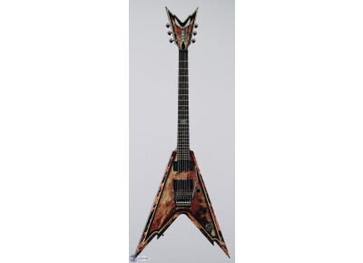 Dean Guitars Razorback V 255 Explosion