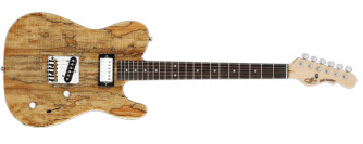 G&amp;L Classic Bluesboy Spalted Maple Top