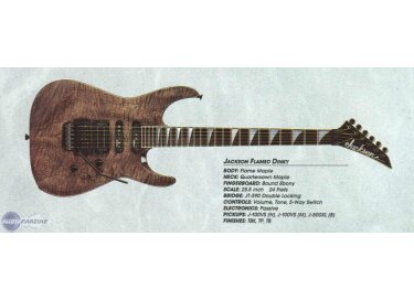 Jackson USA Player's Choice Flamed Dinky