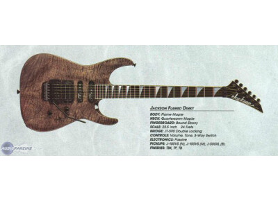 Jackson USA Player's Choice Flamed Dinky