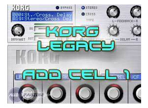 Le Lotus Bleu Add Cell One pour Korg Legacy