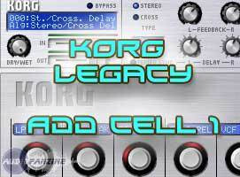 Le Lotus Bleu Add Cell One pour Korg Legacy