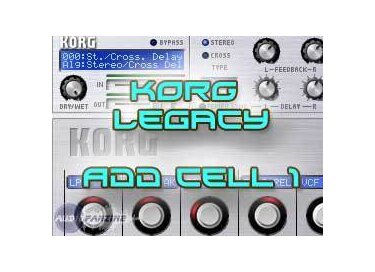Le Lotus Bleu Add Cell One pour Korg Legacy