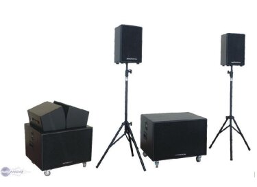 Squale Sub amplifié + satellites