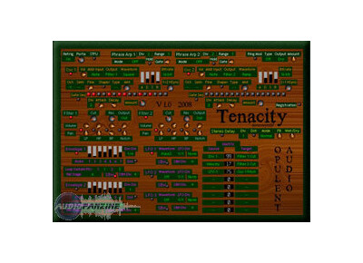 Opulent Audio Tenacity