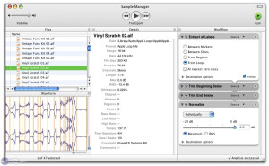 Audiofile Engineering Sample Manager 3.1
