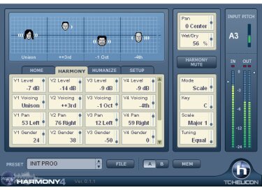TC-Helicon Harmony 4