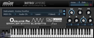 Retro Sampling Oscillator Pak - Sampler Synth Elements [Freeware]