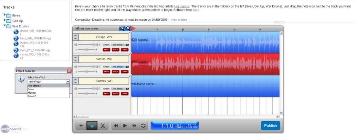 Mixblendr Open Source Audio Editing Soft