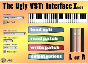 reFuse Software Ugly VSTi Interface [Freeware]