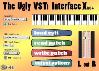 [Freeware] Ugly VSTi Interface 0.4