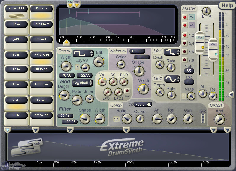 Sonic Sidekick Extreme DrumSynth 1.1.0