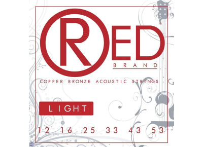 Red Brand Guitar Strings Copper Bronze Acoustic Guitar Strings