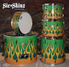 Sic*Skinz Custom Drum Wrap