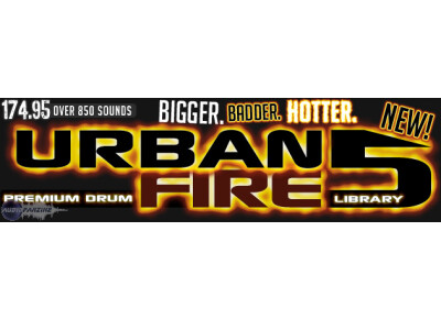 Sonic Specialists Urban Fire: Sounds of the Super Producers | Volume 5 Drum Library. Urban Fire 5