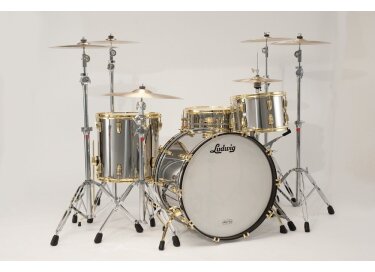 Ludwig Drums Anniversary Edition Stainless Steel Pro Beat