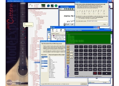 Groveland Software Labs The jazzCittern ModeExplorer