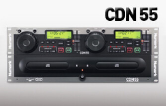 Numark CDN55 Rackmount Dual CD Player