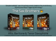 Sample Modeling The Sax Brothers