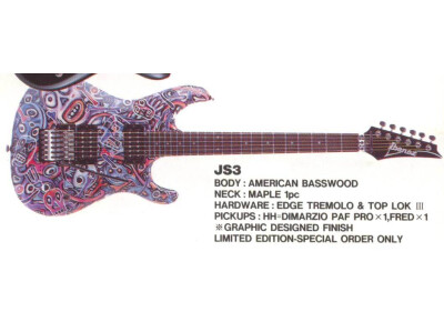 Ibanez JS3 Joe Satriani Signature