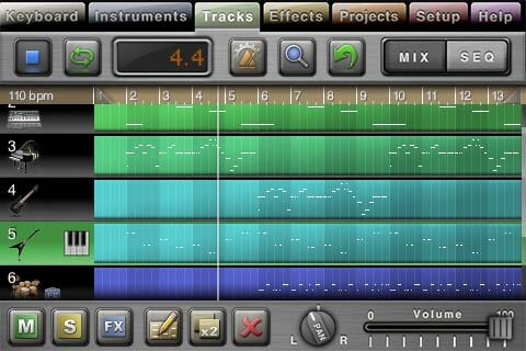 Music Studio iOS DAW now Audiobus compatible