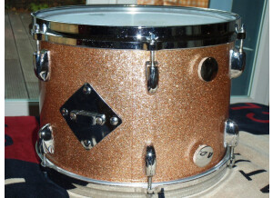 Gretsch Tom 13X9 Stop Sign 70's, Champagne Sparkle