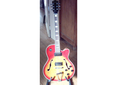 Wesley Guitars archtop burst