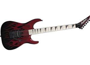 Jackson DK2M Dinky 1H Red Ghost Flames Limited Edition