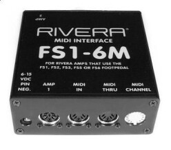 Rivera  FS1-6M EXTERNAL MIDI INTERFACE 