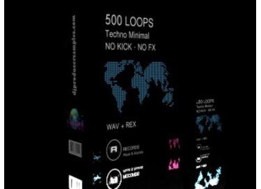 Dj & Producer Samples 500 Techno Minimal Loops