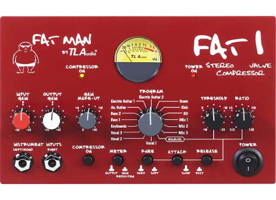 TL Audio Fat 1 Stereo Valve Compressor