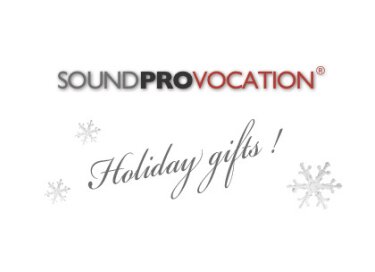 Soundprovocation Holiday Gifts