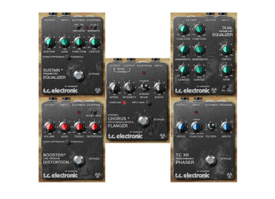TC Electronic Vintage Guitar Pedal Bundle