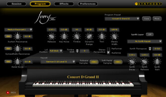 Les pianos virtuel Synthogy Ivory II en promo