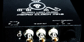 Black Lion Audio Micro Clock MkII Complet avec 2 grands Cable BNC