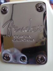 Fender american series - neck plate