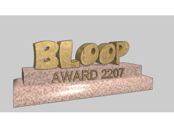 Mon BLOOP AWARD 2007 !!!