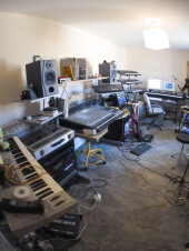 Recent studio picture, missing JX10 and Juno