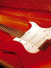 Fender American Deluxe - couleur Tangerine