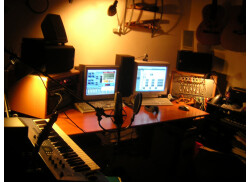 Ca, c'est mon ancien studio dans une chambre...