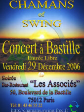 Concert gratuit =&gt; CHAMANS of SWING à BASTILLE