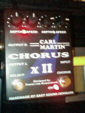 Chorus carl martin X2