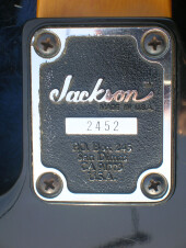 Jackson Strat Black Lightning de 87