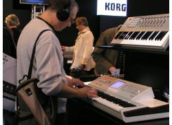 Salon de la musique 2008 ( test du KORG M3)