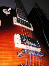 Epiphone Les Paul Standard Plus 2003, micros Gibson 498T et 490R