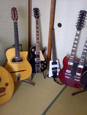 Les guitares a Tokyo 2007
